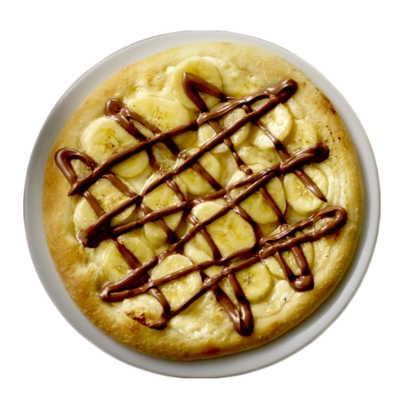 Pizza Nutella Banane